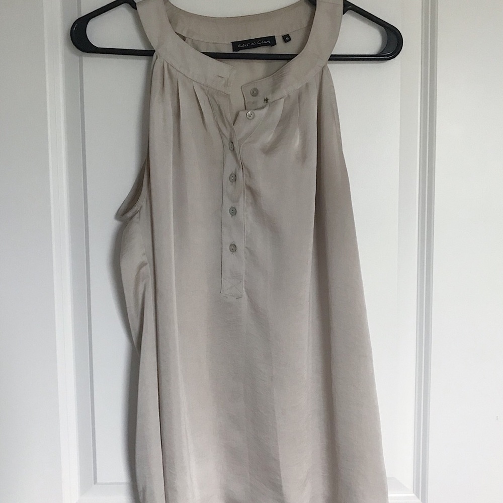 Dressy Flowy Tank Top